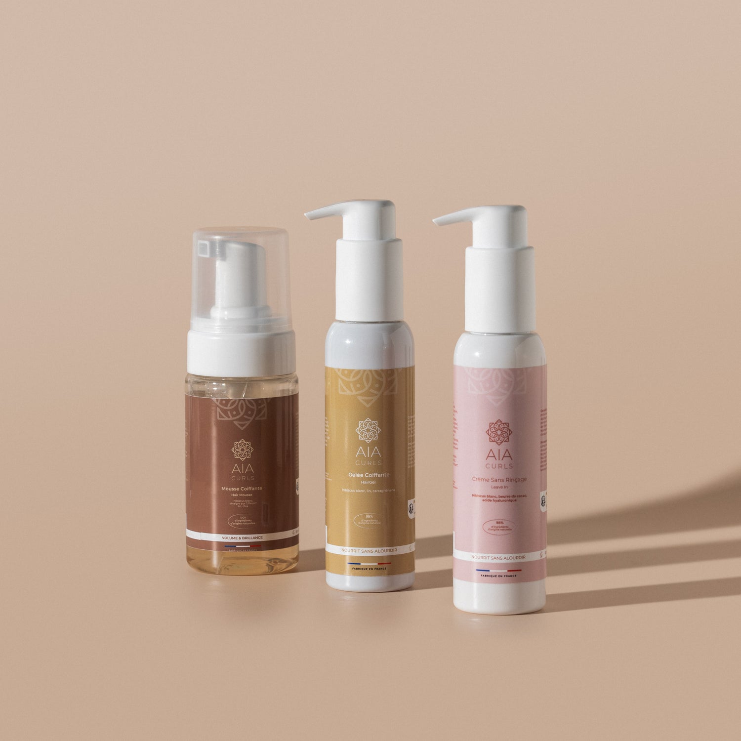 Pack Trio Coiffant AIA Curls 100ml