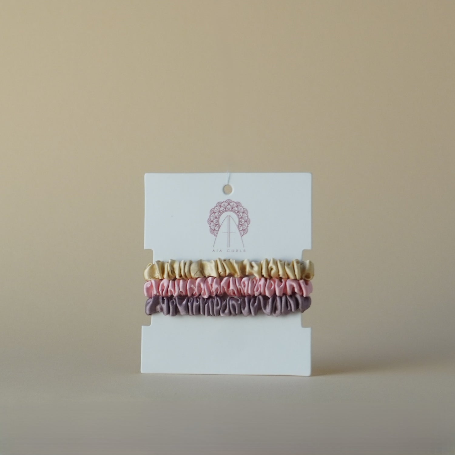 Coletero de seda trío