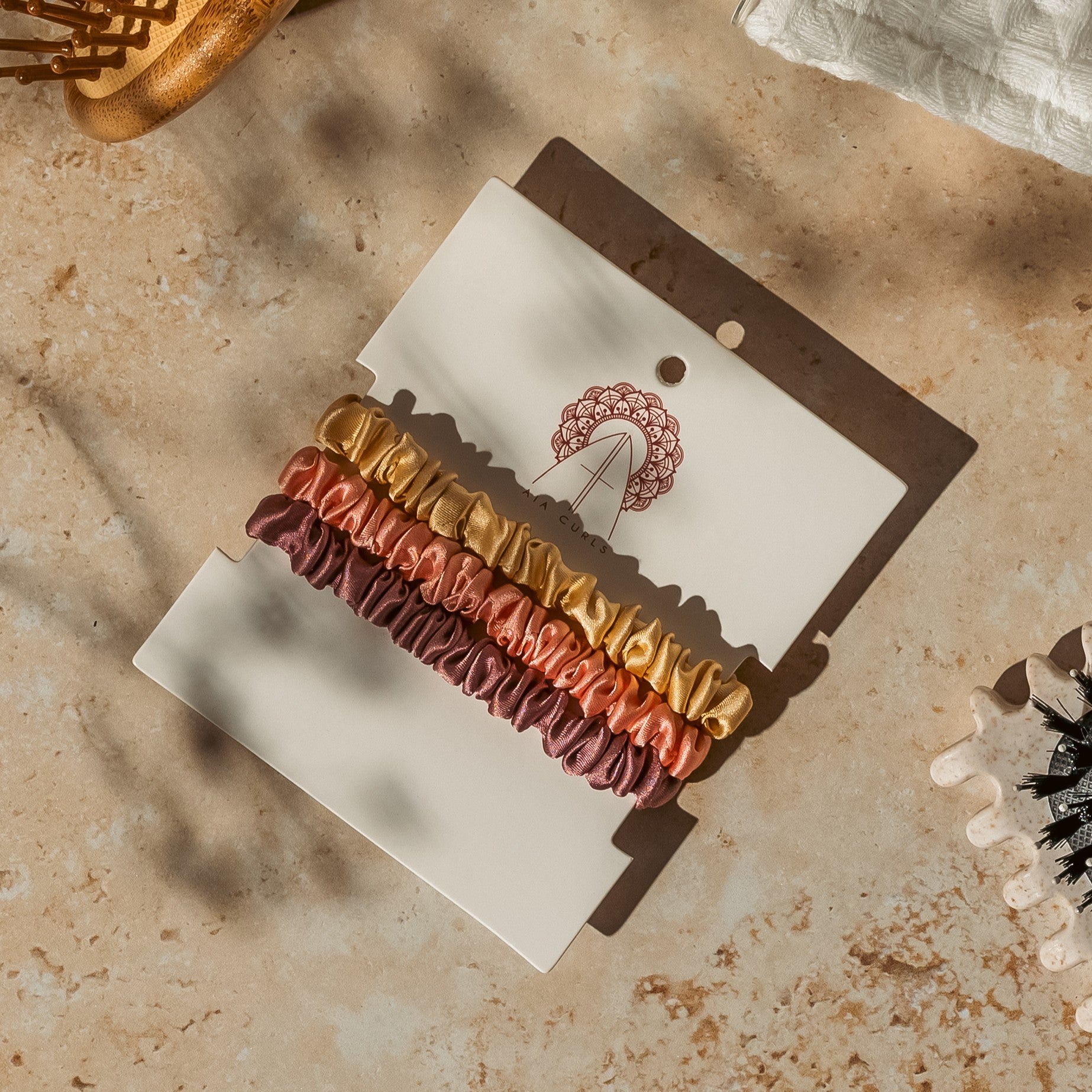 CHOUCHOUS EN SOIE 100% NATURELLE