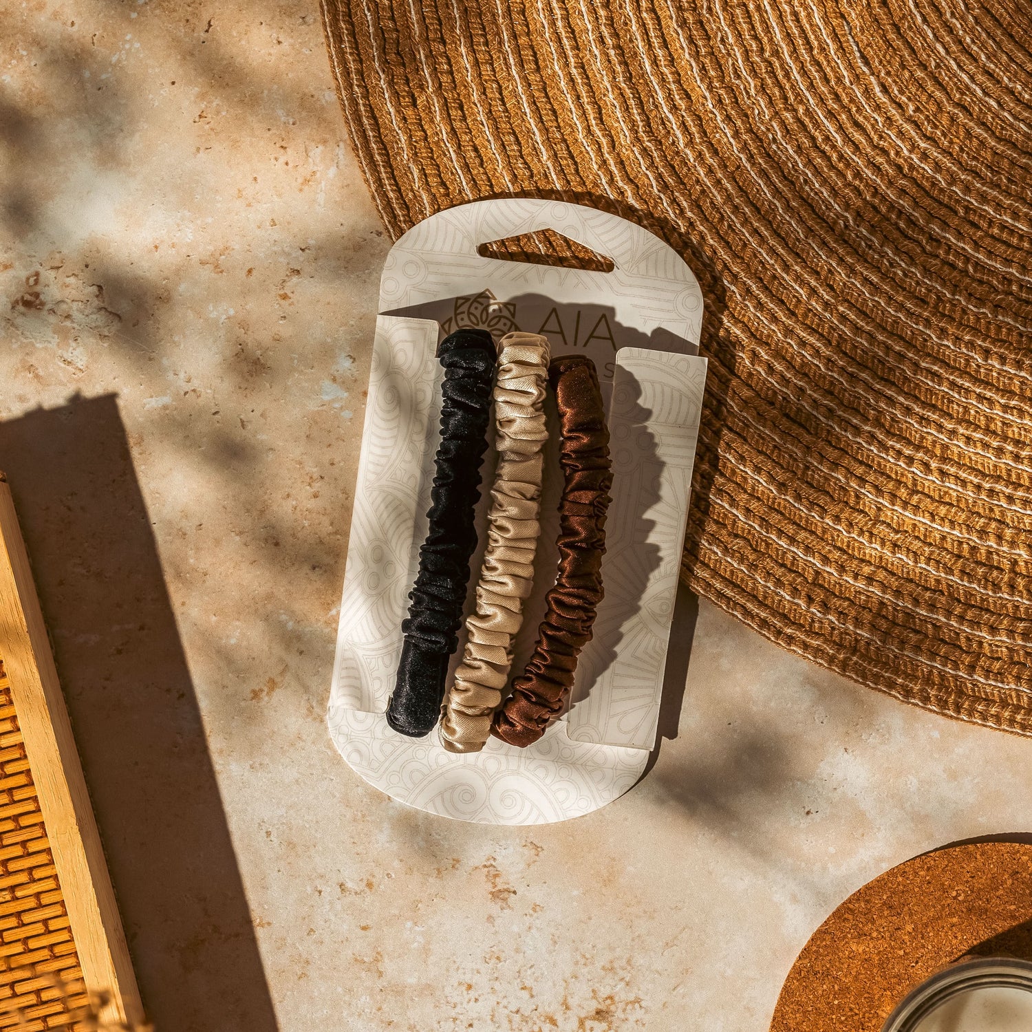 Trio Chouchou 100% en soie