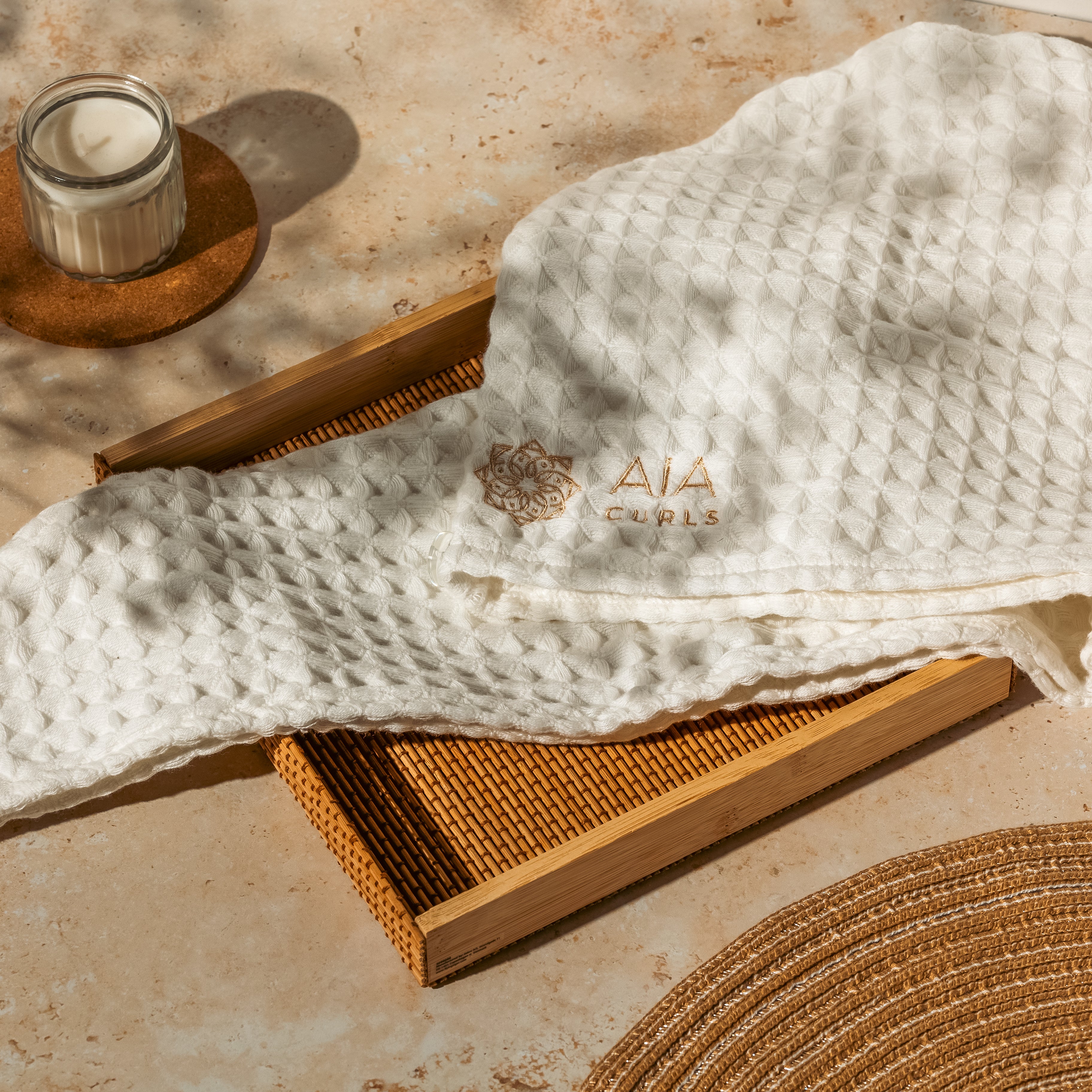 SERVIETTE EN COTON NATUREL