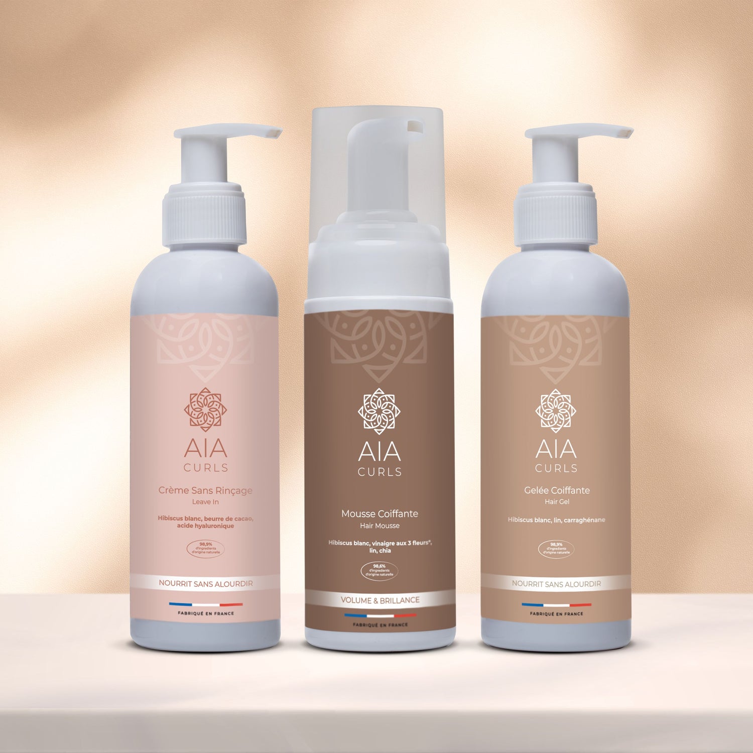 Paquete de trío de peinado AIACurls -10%